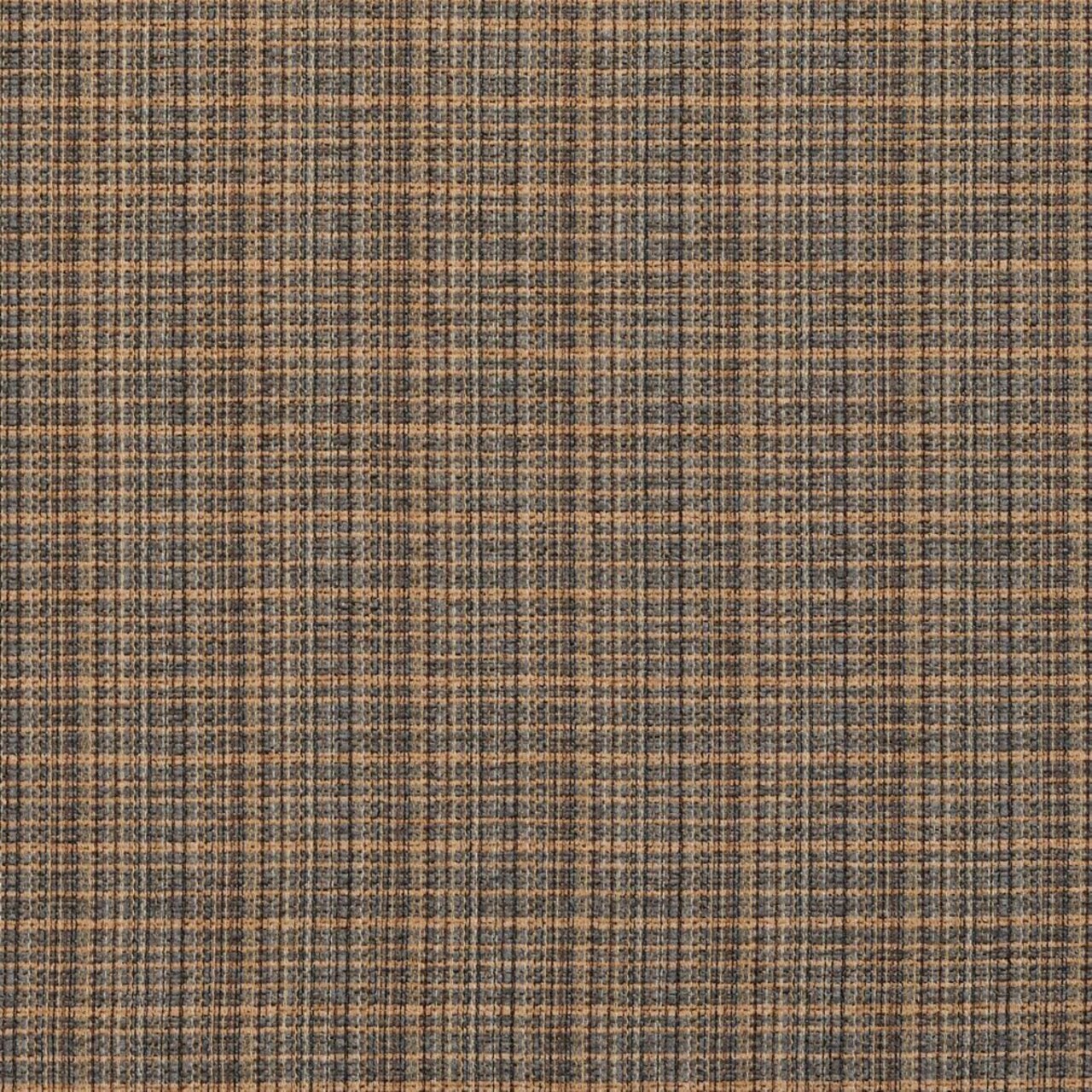 Blue Small Scale Textured Tweed Upholstery Fabric by The Yard - SKU: Kyler Blue